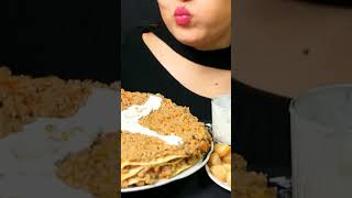 Yaglama asmr asmrvideo youtubeshorts ytshorts shortsvideo shorts mukbang short viralvideo [upl. by Lirrehs]