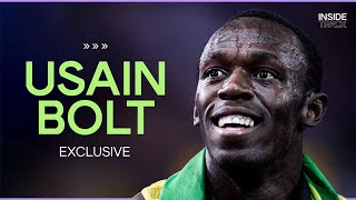 USAIN BOLT on struggles world records and love for the fans [upl. by Catto]