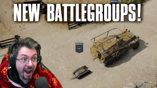 NEW Battlegroups  Hans Reacts  Company of Heroes 3 [upl. by Fari920]