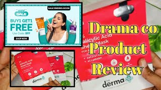 The Derma co Sheet mask parcel review 86 rs only ll The Derma co buy 1 Get 1 free sale offer ll [upl. by Hploda]