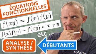 Équations fonctionnelles basiques début supL1 [upl. by Kaila]