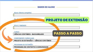 Projeto de Extensão Ciências Contábeis  Unopar e Anhanguera  Desenvolvimento Completo [upl. by Arbua]