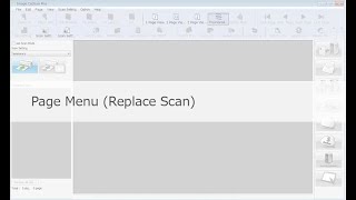 Panasonic quotImage Capture Plusquot Demo  Page Menu Replace Scan [upl. by Elleraj]