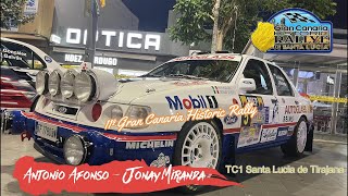 🏎11º Gran Canaria Historic Rally 2024🏎 TC1 Santa Lucia de Tirajana 🌟Antonio Afonso  Jonay Miranda🌟 [upl. by Hoang]