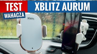 Xblitz Aurum White  TEST PL Uchwyt na telefon do samochodu z ładowaniem i nie tylko [upl. by Nerissa]