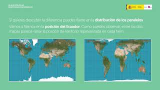 La selección de las proyecciones cartográficas – Instituto Geográfico Nacional [upl. by Clymer]