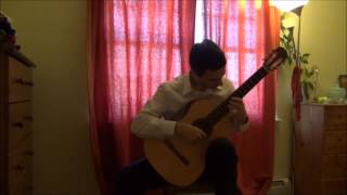 Για των ματιών σου το χρώμαMãe Carinhosa arrangement for solo classical guitar [upl. by Lissak224]