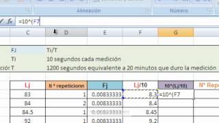 🔵Ruido Cálculo del leq para la práctica de ruido Tutorial [upl. by Anaujal776]