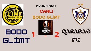 Bodo Glimt 12 Qarabag Canli  Oyun Sonu Canli Analiz  Bodo Glimt 12 Qarabağ Canlı Analiz [upl. by Perdita]