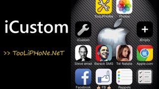 iCustom  Customize iOS7 with custom app icons shortcuts iPhone amp iPad [upl. by Hnid946]