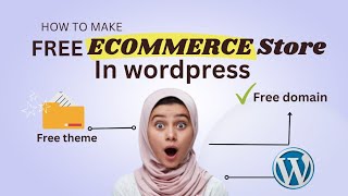 How to create a free Ecommerce store in wordpressFree domainFreetheme websitedesign wordpress [upl. by Morven]