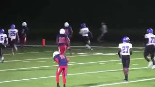 trinity christian academy football varsity Micah Anderson 31 [upl. by Ainorev]