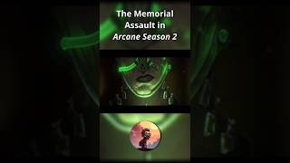 The Memorial Assault arcane arcaneseason2 leagueoflegends shorts [upl. by Brittni]