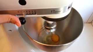 Como hacer Mayonesa con KitchenAid  Comida en Facil [upl. by Bertasi]