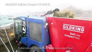 SILOKING SelfLine Compact 40 161213 Futtermischwagen im Einsatz [upl. by Veta75]