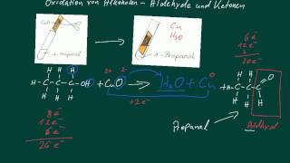 Oxidation der Alkohole  Aldehyde und Ketonen [upl. by Vivianne]