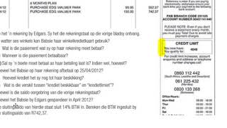 Rekeningstaat Wiskunde Geletterdheid [upl. by Kolodgie684]