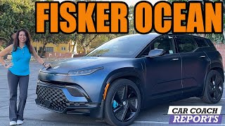 2024 Fisker Ocean Is Really Quirky But a Cool Electric SUV [upl. by Ecam]