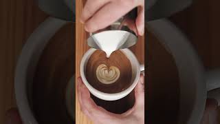 Phoenix Latte art  Top View [upl. by Eylrac]