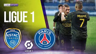 Troyes vs PSG  LIGUE 1 HIGHLIGHTS  05072023  beIN SPORTS USA [upl. by Eleda]