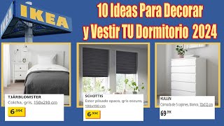 IKEA  10 Ideas Económicas para Amueblar y Vestir tu Dormitorio IKEA  Los Productos MÁS Baratos [upl. by Leba]