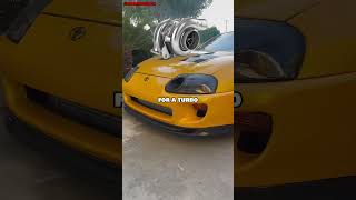 Why Do Supras Have Missing Headlights shorts viral car supra supramk4 2jz [upl. by Crellen]