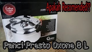 Unboxing Panci Presto Oxone 8 Liter tahun 2019 [upl. by Assilem518]