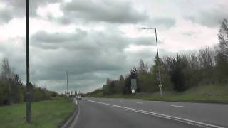 Driving On Tudor Way Bromyard Road Grove Way amp Hams Way Worcester England 3rd April 2012 [upl. by Reneta]