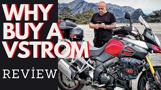 WHY BUY A SUZUKI VSTROM DL1000 REVIEW [upl. by Nylsor]