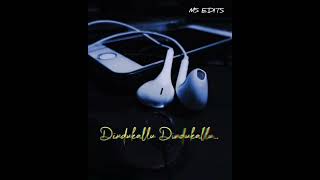 Dindukallu Dindukallu song remix🖤 dindukallu remixsong msedits [upl. by Ecerahc]