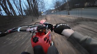 CR500 SEND  UNDER THE LIGHTS 4K POV [upl. by Anihsit]