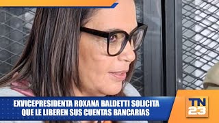 Exvicepresidenta Roxana Baldetti solicita que le liberen sus cuentas bancarias [upl. by Sukramal]