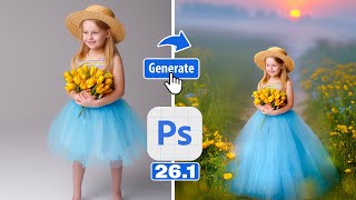 Outdoor Photo Editing in Photoshop Beta 261  Enhance Your Photography Skills [upl. by Rebmat]