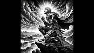 Psalm 23 x Guts Theme slowed  soft rain inspiration bible God jesus berserk guts wisdom [upl. by Deevan415]