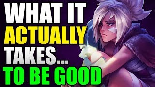 What It ACTUALLY Takes To Be Good At Riven  League of Legends [upl. by Nadine555]