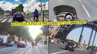 Filature du président et des ministres  Auto Plus sexplique [upl. by Nnaeirb745]