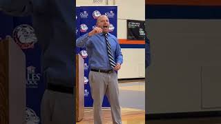 Bolles Head Football Coach Matt Toblin Delivers Powerful Message to Studentathletes [upl. by Cunningham]