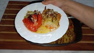 Paprike filovane sa krompirom na starinski nacin👌priprema za 10 min👍Filled peppers with potatoes 👍 [upl. by Arihsa]