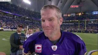 BRETT FAVRE HAVE FUN IN INTERVIEW [upl. by Eiramnaej932]