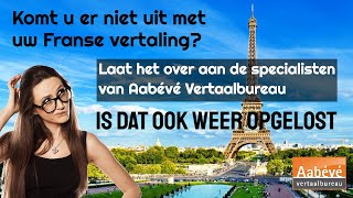 Vertalen Nederlands Frans [upl. by Gusella520]