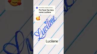 LUCILENE caligrafia [upl. by Barina695]