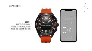 ALPINA WATCHES TUTORIALS ¦ ALPINERX SMART OUTDOORS  GETTING STARTED amp PAIRING [upl. by Allak]