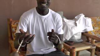 Vote for Khadim Kololi Gambia playing Kes Kes [upl. by Snehpets822]