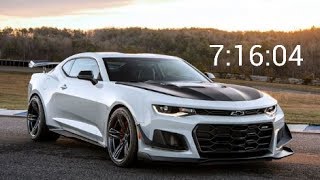 Camaro ZL1 1LE Destroys Nurburgring Hennessey After Bugatti Ultim4te Car News [upl. by Zima482]