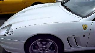 フェラーリ・575Mマラネロ Exhaust sound Ferrari 575M maranello [upl. by Ynnohj]