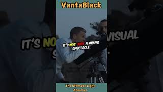 VantaBlack Ultimate Light Absorber factshorts facts foryou subscribe like [upl. by Ravel165]