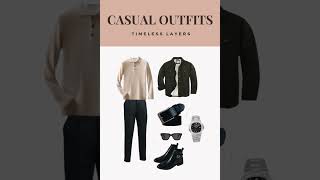 Casual Outfits Timeless Layers outfitideas fallstyle fashion ootd fallstyleinspo [upl. by Hearsh]