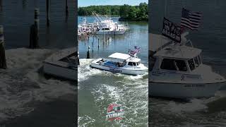 Captain Docks Boat in Record Time boatdocking extremeboatdocking [upl. by Ahs]