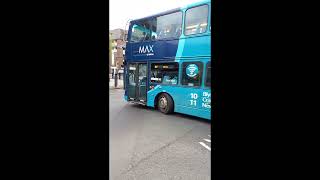 At Newcastle Haymarket bus stn we find Go North East 6205 amp Arriva Northumbria 7621 April 2024 [upl. by Odilia922]