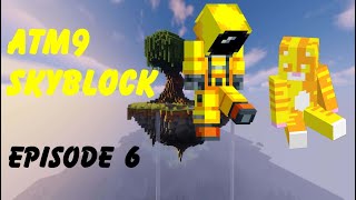 ATM9 Skyblock Episode 6 Minecraft ASMR amp Jumbo Furnace [upl. by Suravaj]